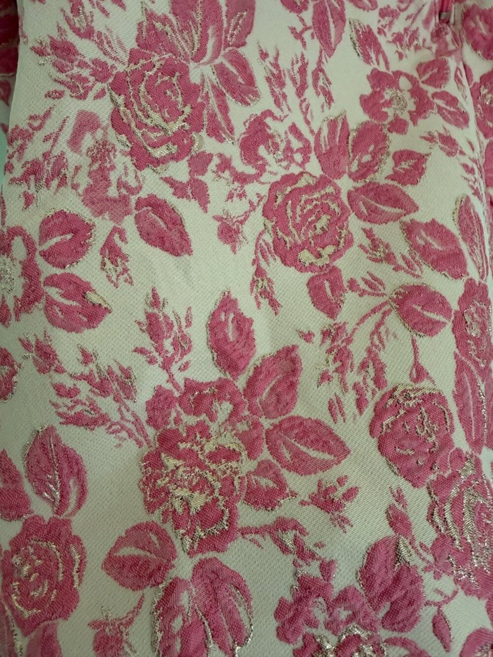 Windsor Pink and Cream Floral Mini Dress - Picture 3 of 4